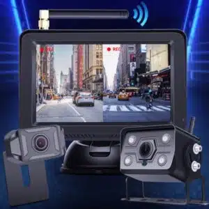 Wireless Backup Camera System | 5” Monitor & Dual Cameras