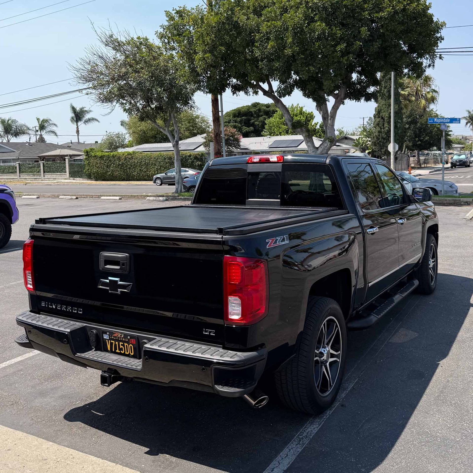 Silverado 5.8 electric truck bed cover