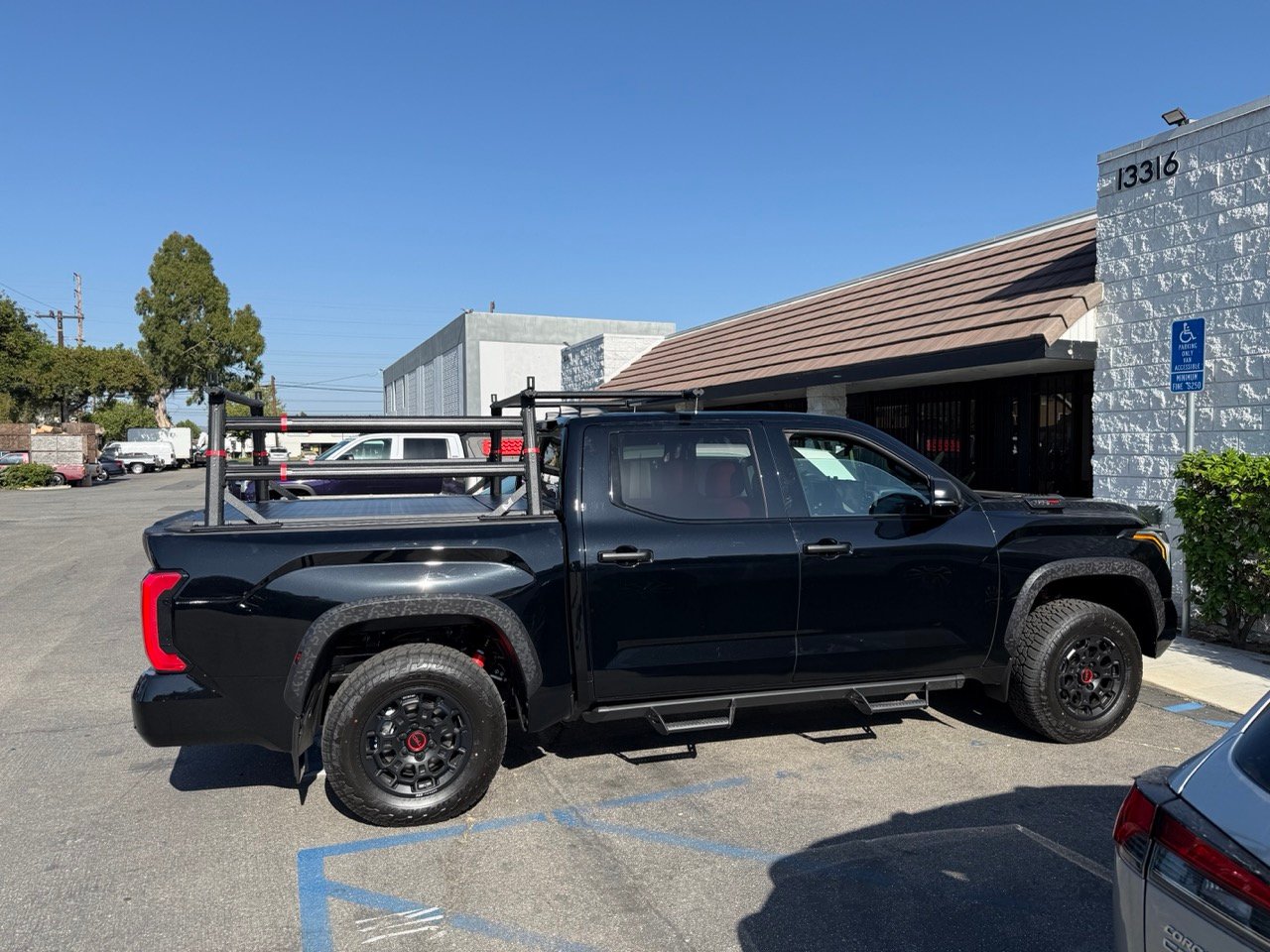 Tundra truck bed rack
