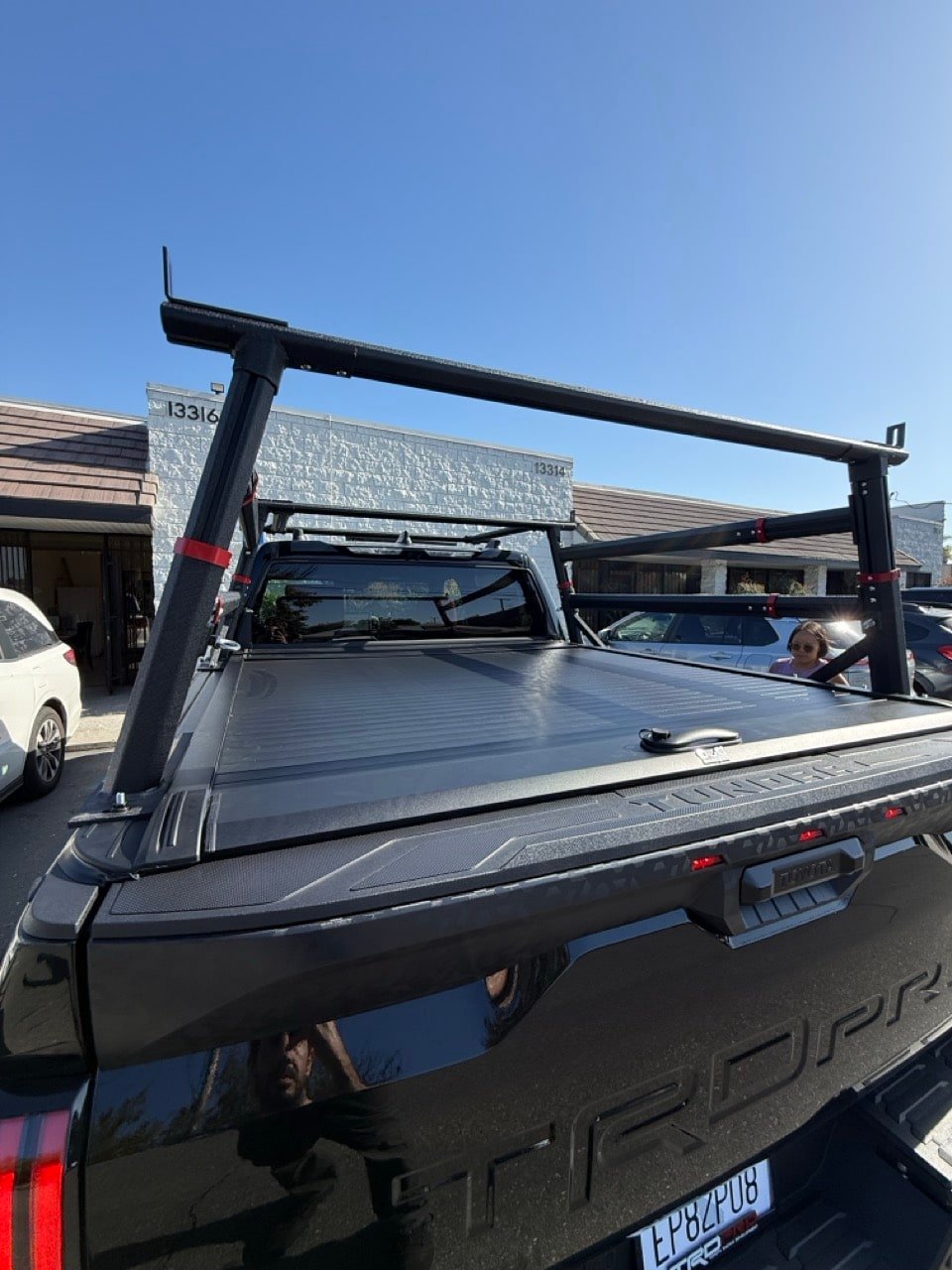 Tundra truck bed rack