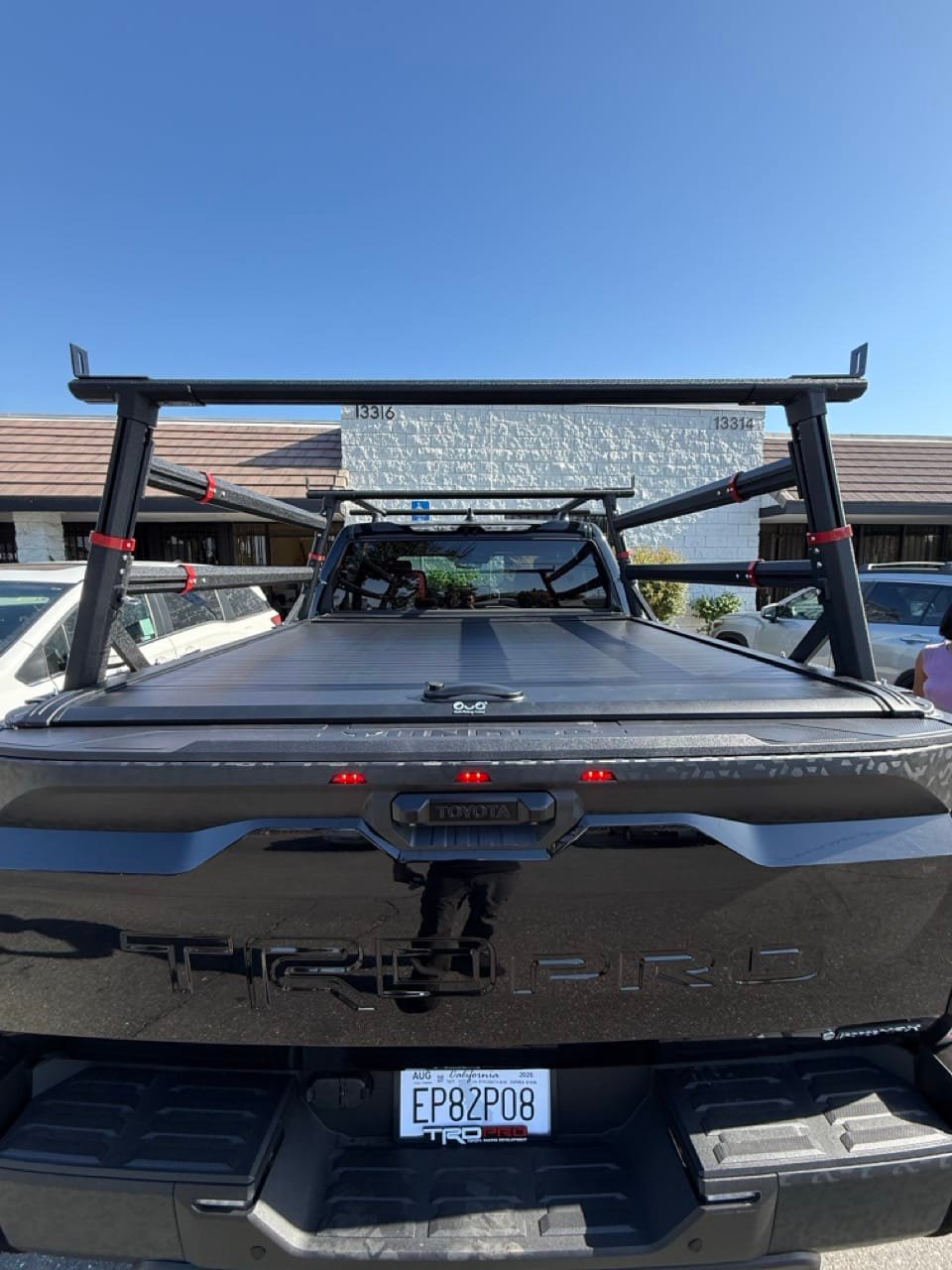Tundra truck bed rack