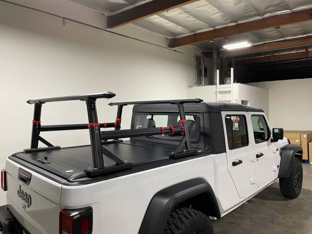 Jeep Retractable Cover With Rack
