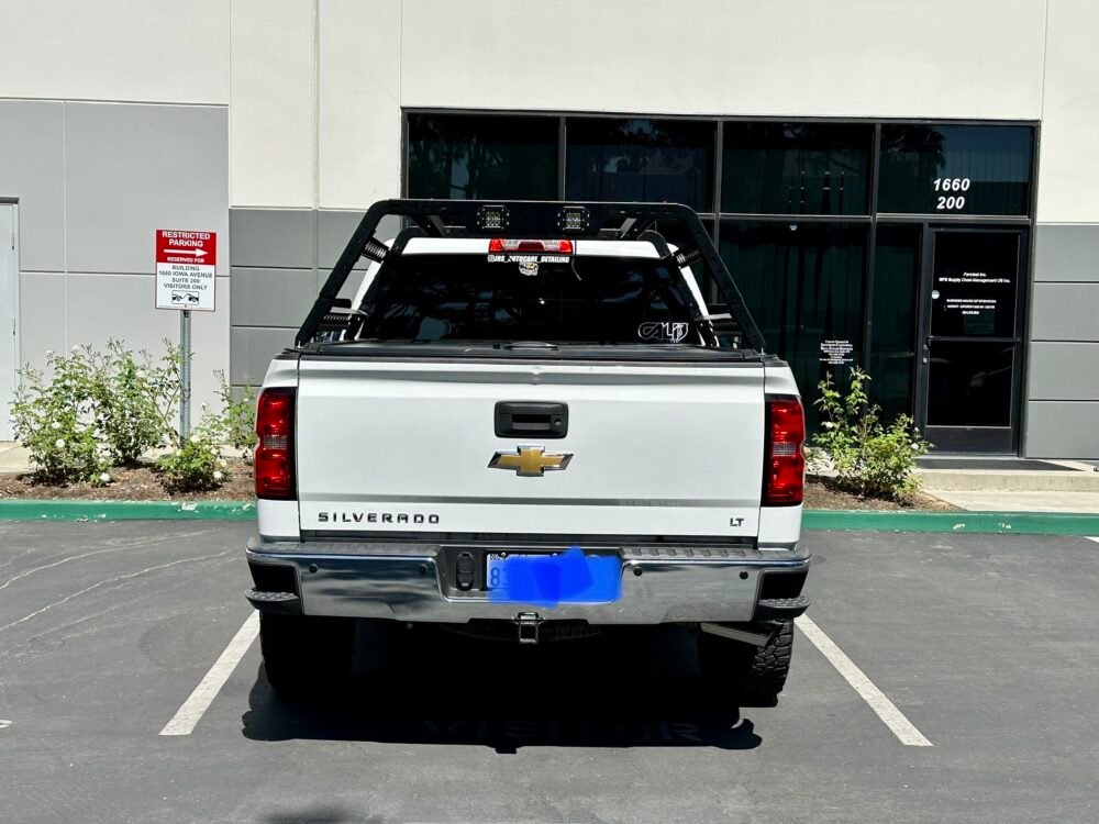 Chevrolet Silverado 6.5ft Bed Cover and Rack