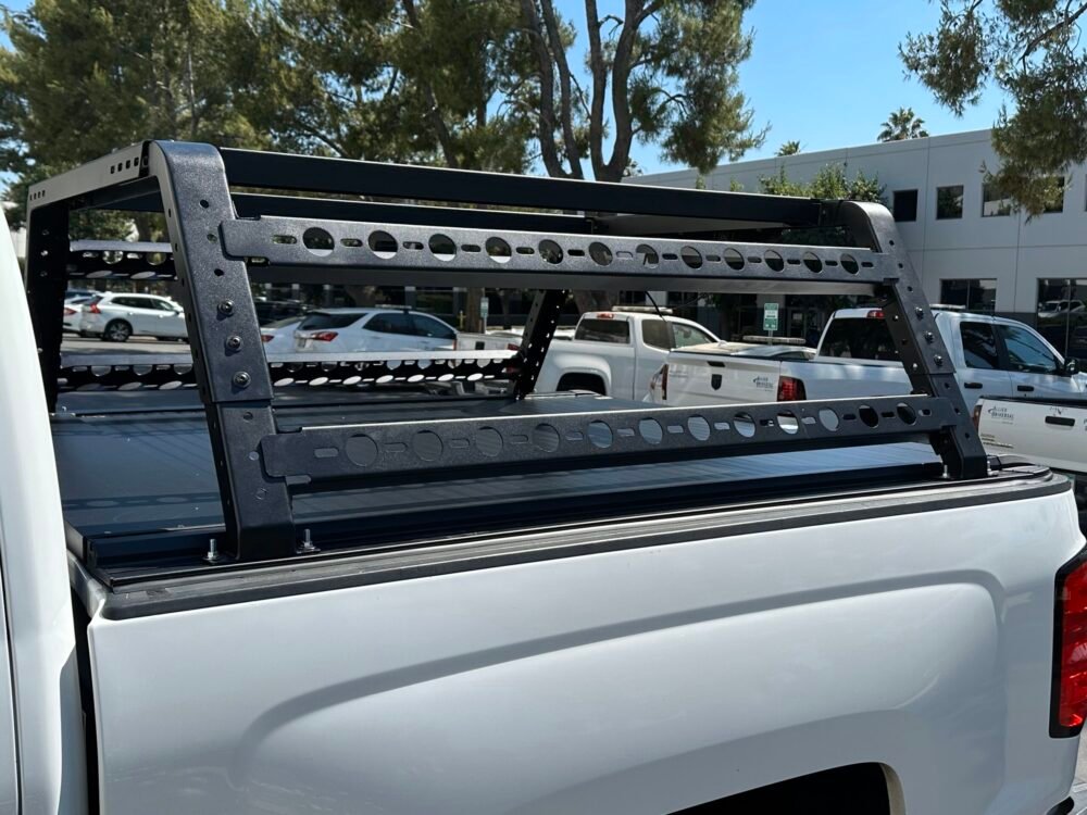 silverado 5.8 Bed Cover and Rack