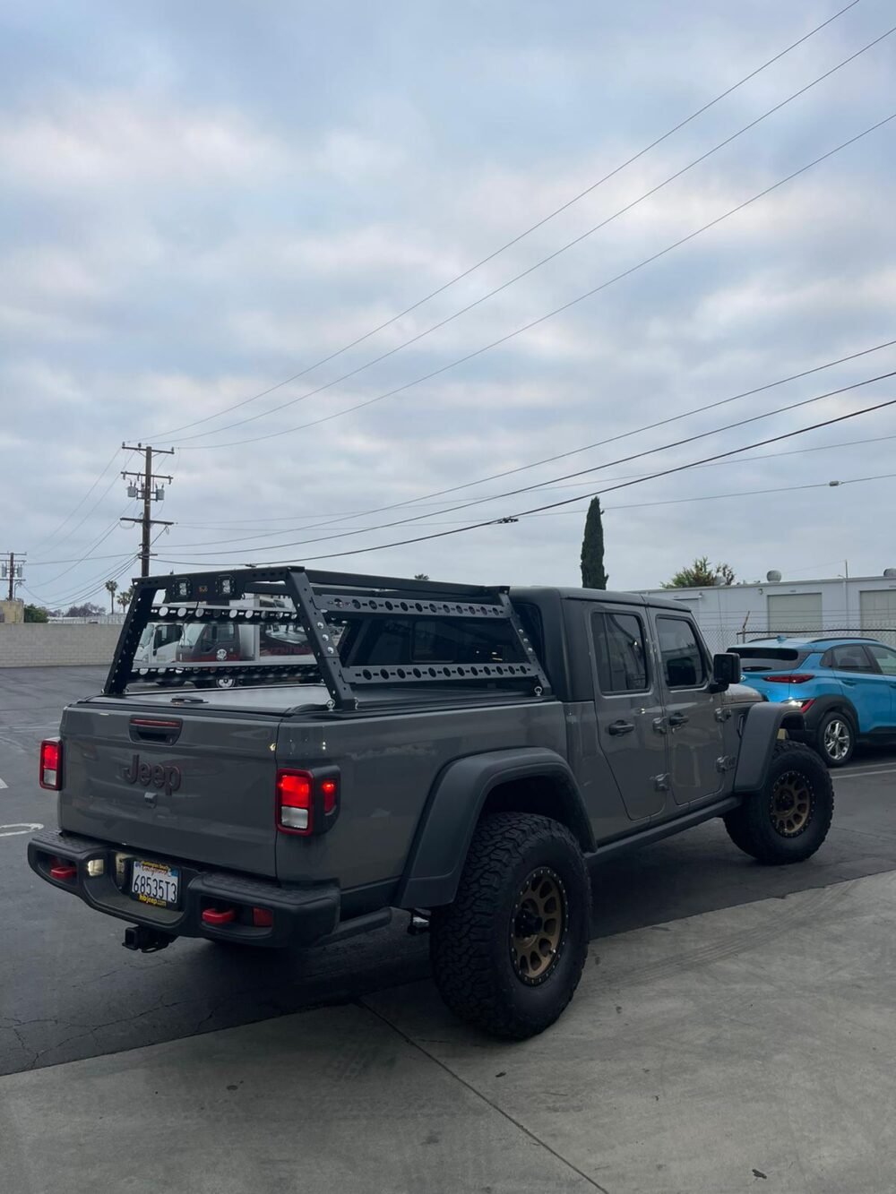 Jeep Gladiator Off Road Cover and Rack Combo