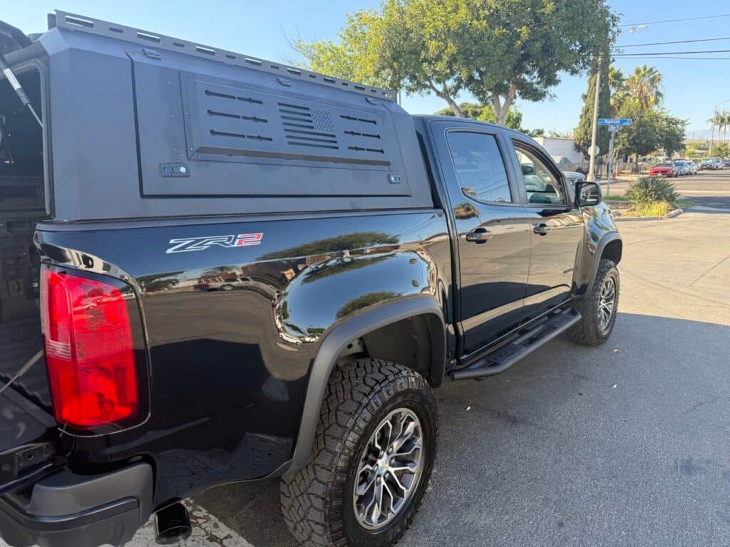 Colorado Short Bed Camper Shell