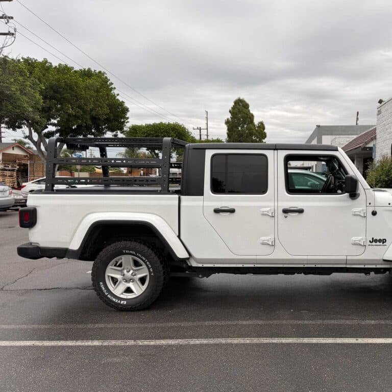 Jeep Gladiator Cover and Rack