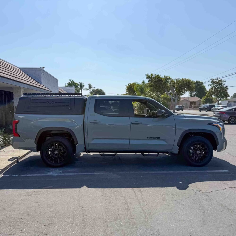 Tundra 5.5ft Camper Shell - Side View