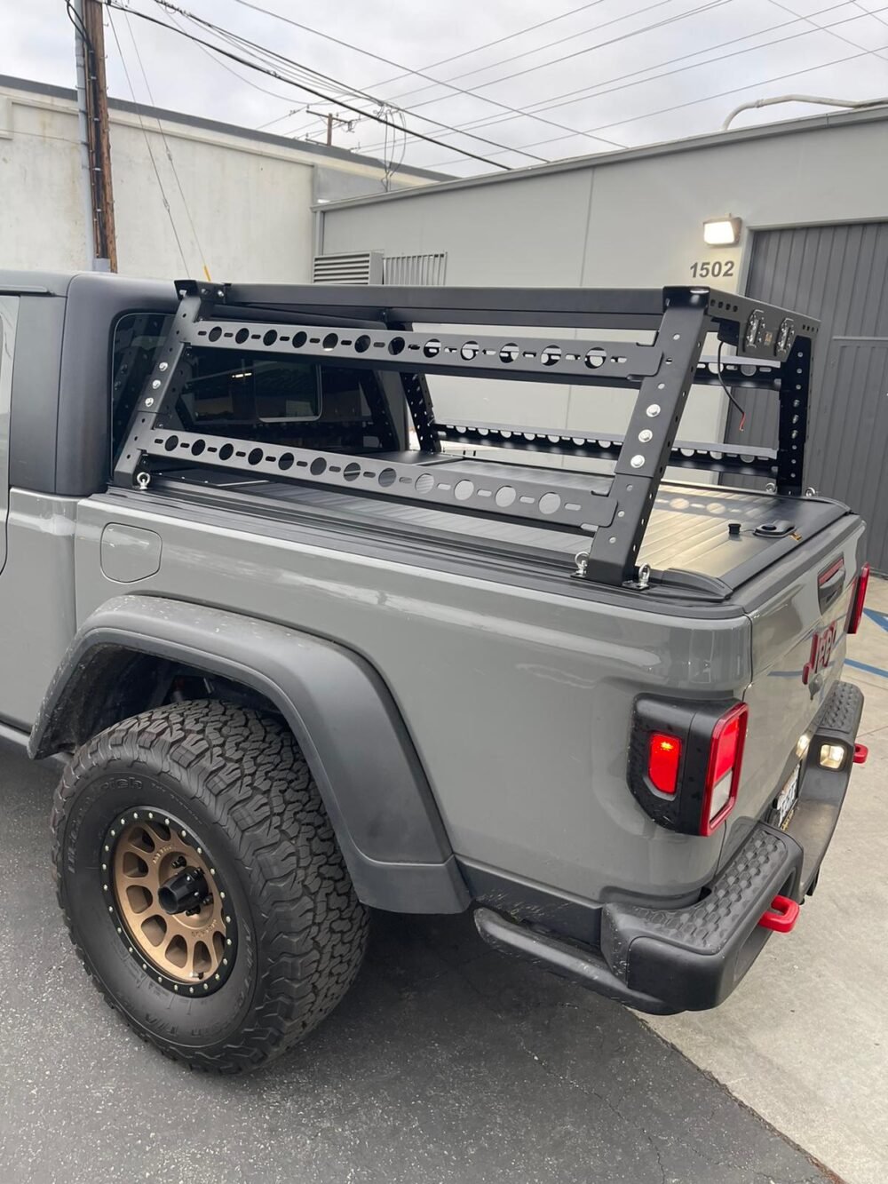 Jeep Gladiator Off Road Cover and Rack Combo