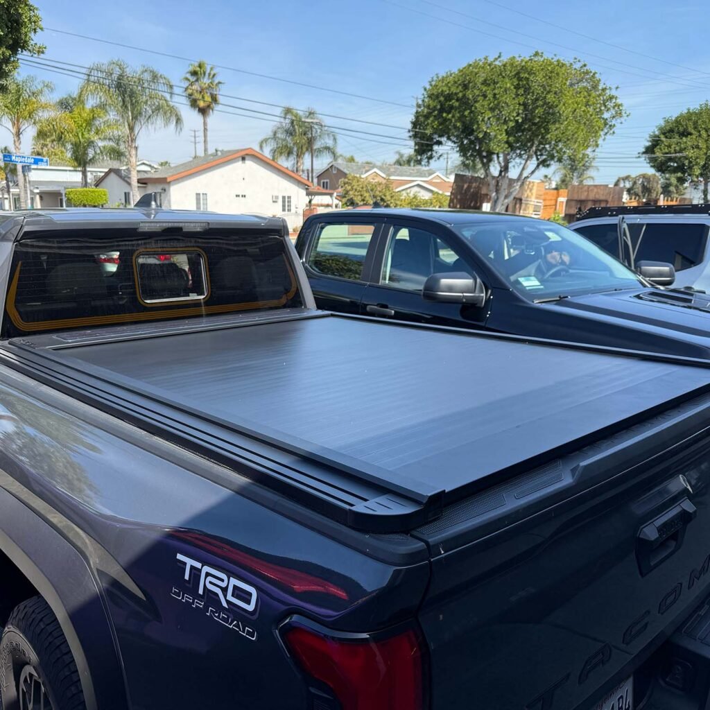 Toyota Tacoma 6ft Solar Powered Retractable Cover