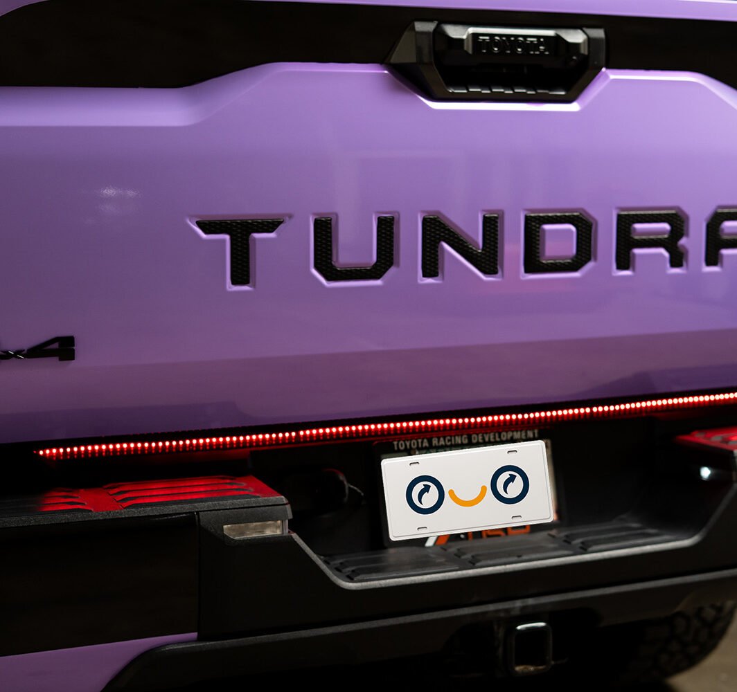Tailgate light strip