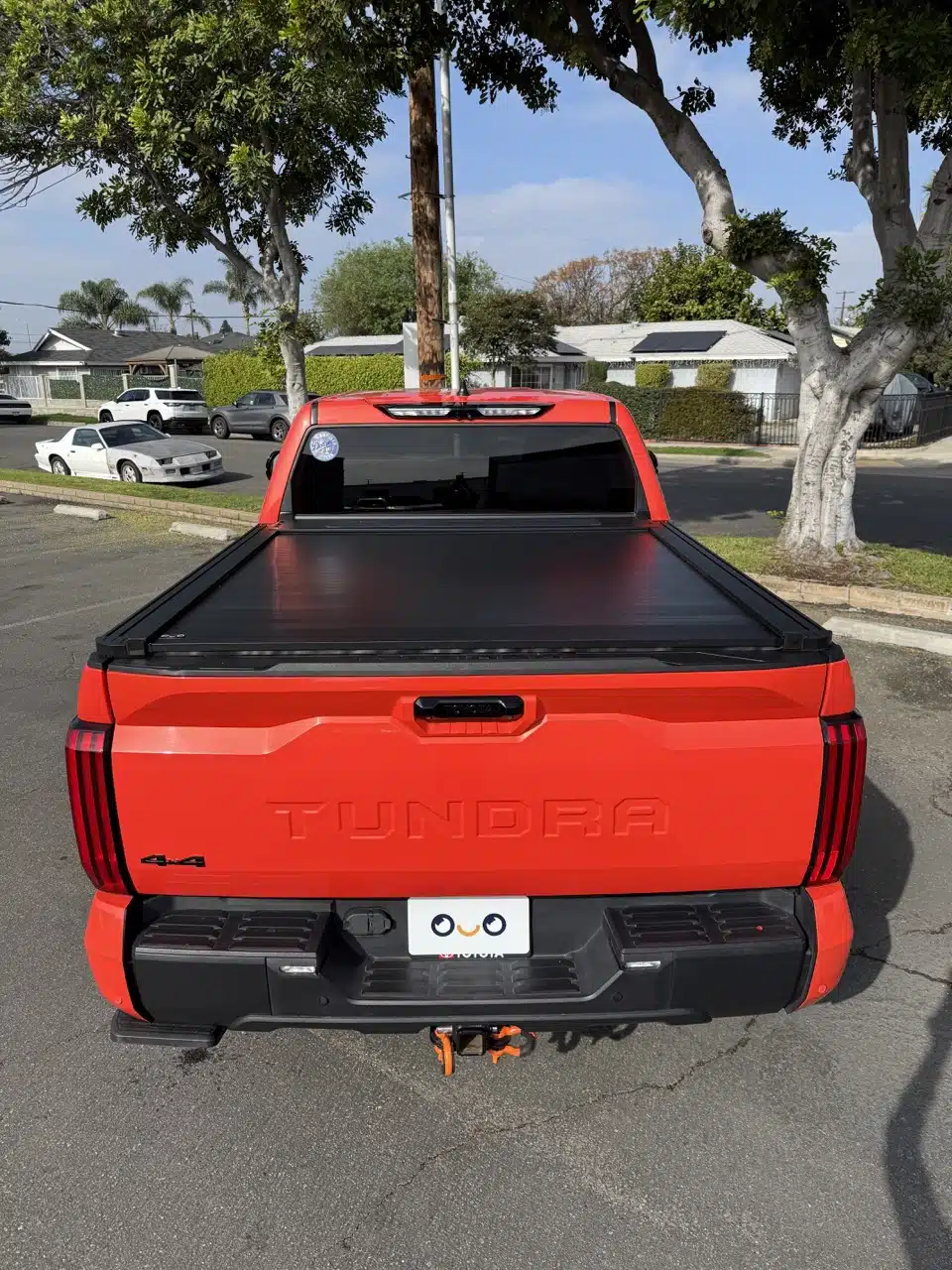 2026 Tundra with power retractable solar charging bed cover