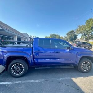 2024-2025 Tacoma Aluminum Retractable Bed Cover & Rack Set