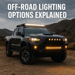 OFF-ROAD LIGHTING OPTIONS EXPLAINED