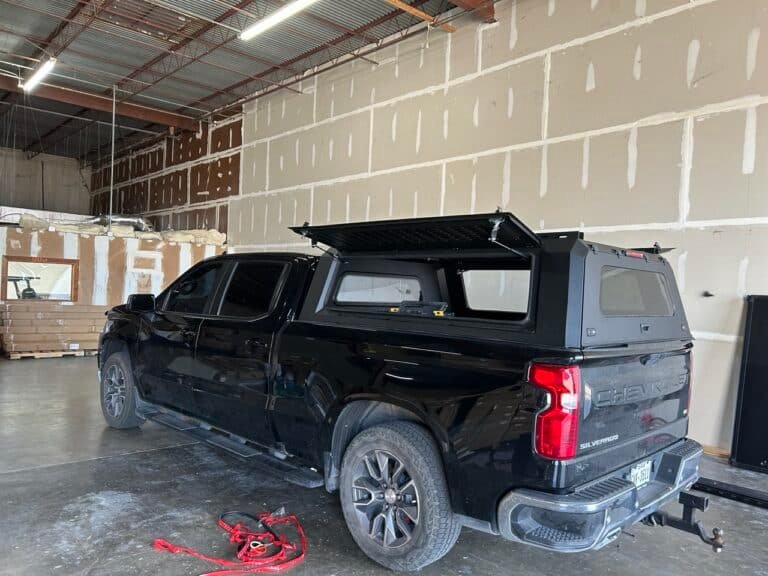 OuO Camper Shell for 2019-2026 Chevy Silverado 1500 6.5ft Bed