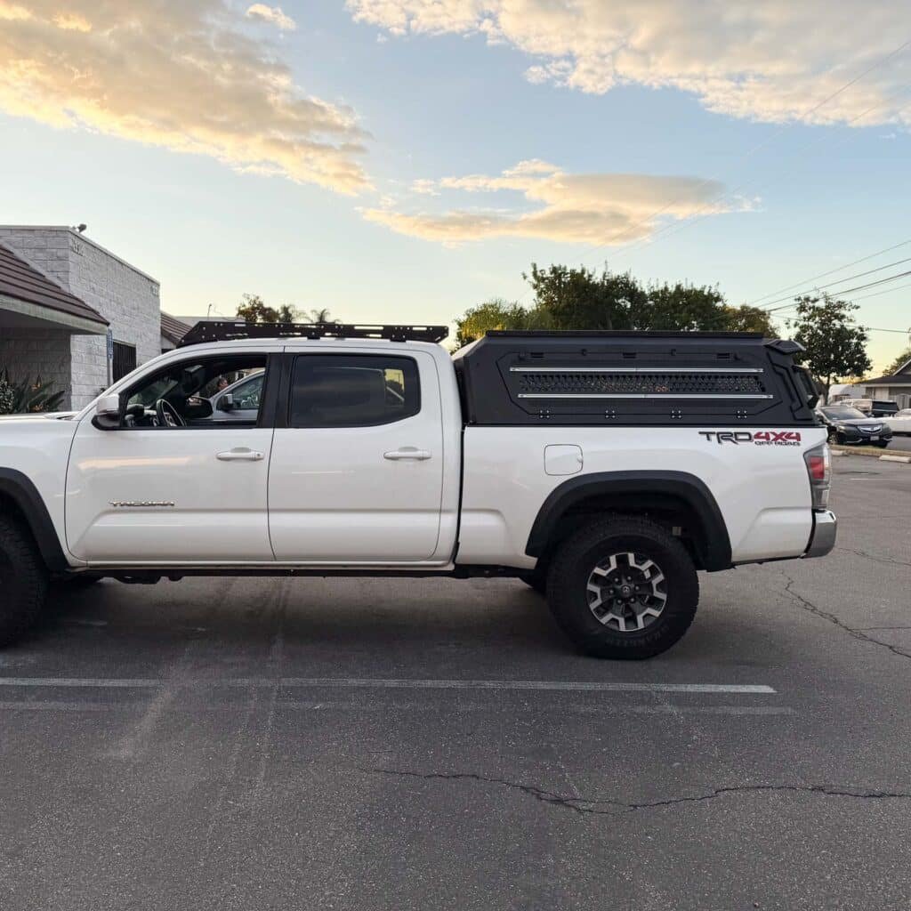 OuO Camper Shell V2 on a Tacoma