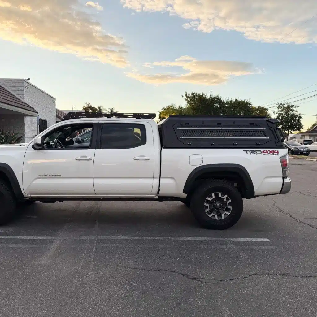 OuO Camper Shell V2 on a Tacoma