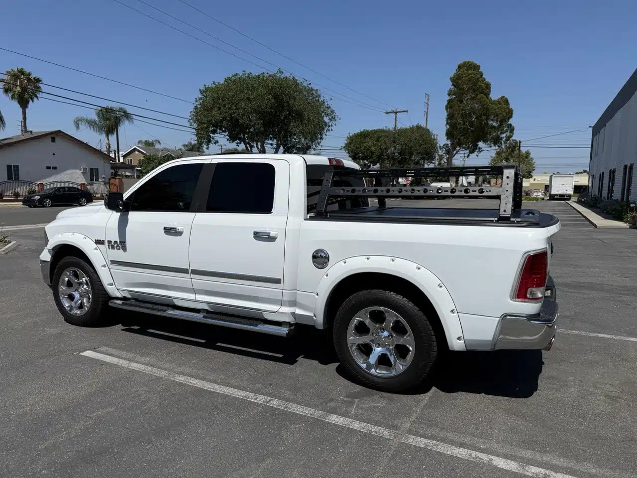 Dodge Ram Bed Cover and Rack Combo